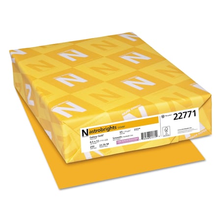 Neenah Paper Cardtock, GalaxyGold, 250, PK250 22771